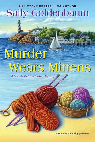 cover image Murder Wears Mittens: A Seaside Knitters Society Mystery
