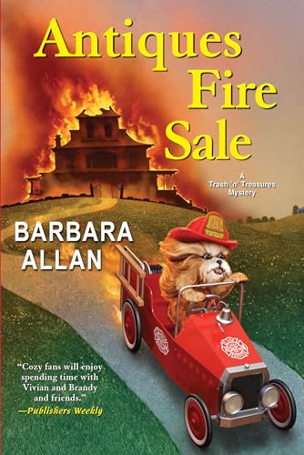 cover image Antiques Fire Sale: A Trash ’n’ Treasures Mystery