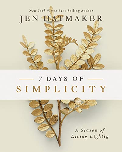 cover image 7 Days of Simplicity: A Season of Living Lightly