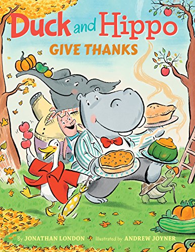 cover image Duck and Hippo Give Thanks