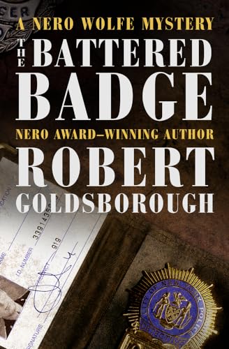 cover image The Battered Badge: A Nero Wolfe Mystery