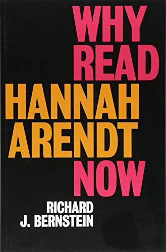 cover image Why Read Hannah Arendt Now? 