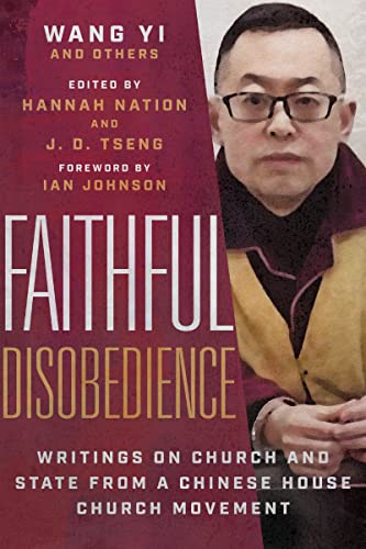 cover image Faithful Disobedience: Writings on Church and State from a Chinese House Church Movement
