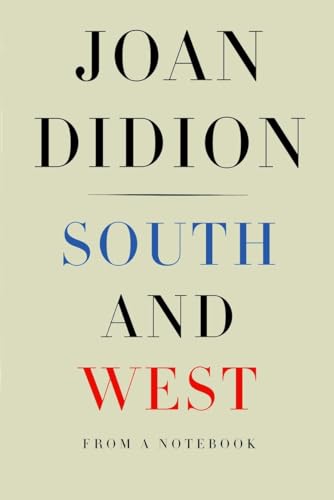 cover image South and West: From A Notebook