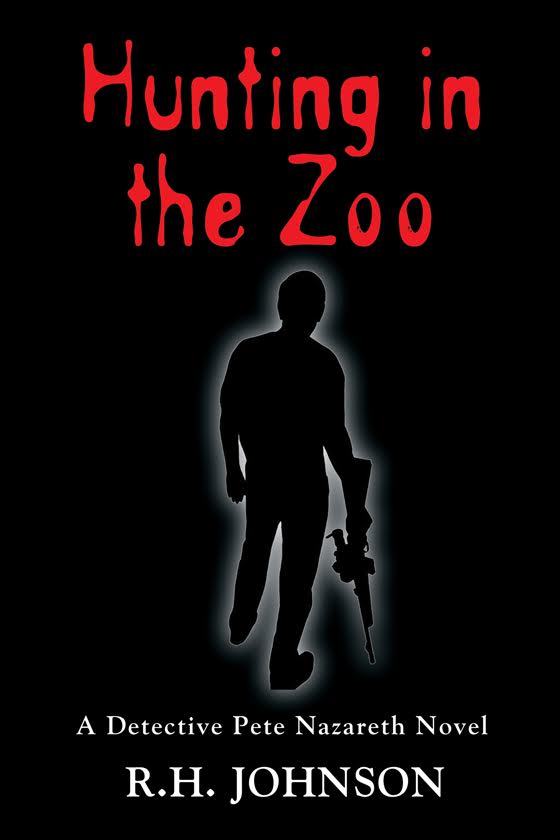 cover image Hunting in the Zoo: A Detective Pete Nazareth Novel