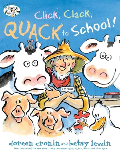 cover image Click, Clack, Quack to School!