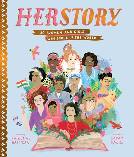 cover image Herstory: 50 Women and Girls Who Shook Up the World