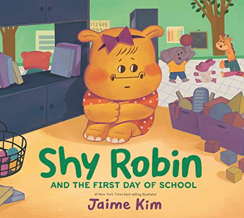 cover image Shy Robin and the First Day of School