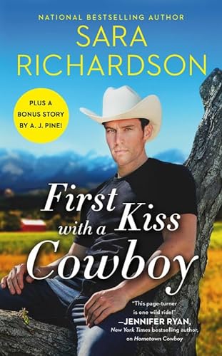 cover image First Kiss with a Cowboy