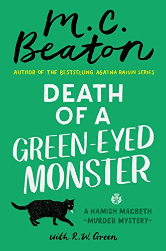cover image Death of a Green-Eyed Monster: A Hamish Macbeth Murder Mystery