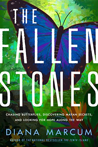 cover image The Fallen Stones: Chasing Blue Butterflies, Discovering Mayan Secrets, and Looking for Hope Along the Way