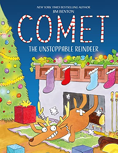 cover image Comet the Unstoppable Reindeer