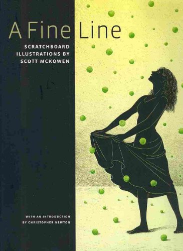 cover image A Fine Line: Scratchboard Illustrations