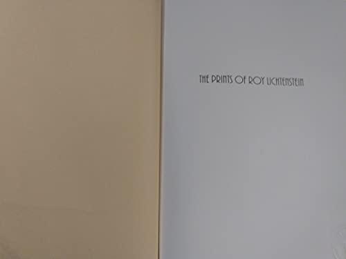 cover image Prints of Roy Lichtenstein