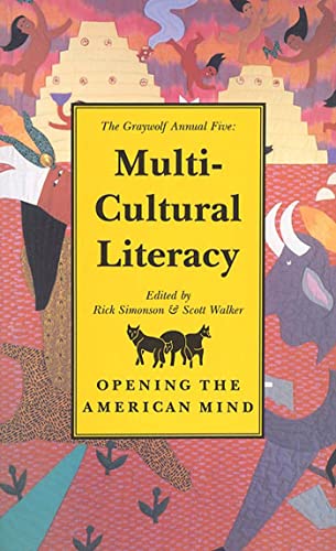 cover image The Graywolf Annual Five: Multi-Cultural Literacy