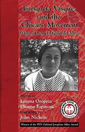 cover image Enriqueta Vasquez and the Chicano Movement: Writings from El Grito del Norte