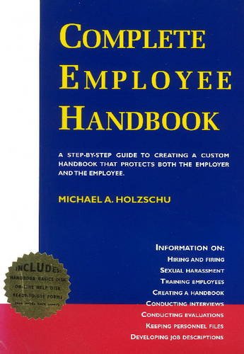cover image Complete Employee Handbook: A Guide for Small and Medium Businesses
