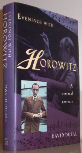 cover image Evenings with Horowitz: A Personal Portrait
