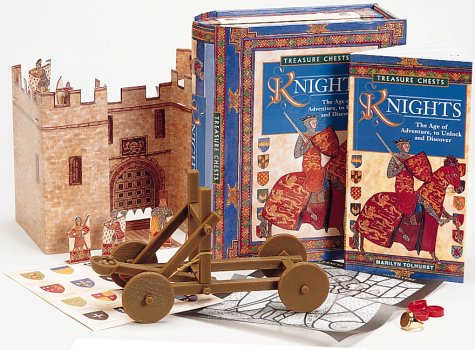 cover image Knights Treasure Chest: The Age of Adventure, to Unlock and Discover