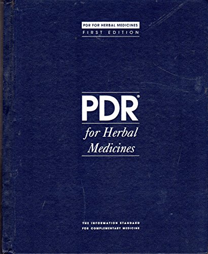 cover image PDR for Herbal Medicines