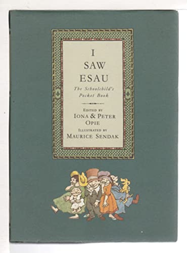 cover image I Saw Esau: The Schoolchild's Pocket Book