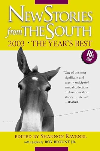 cover image NEW STORIES FROM THE SOUTH: The Year's Best, 2003