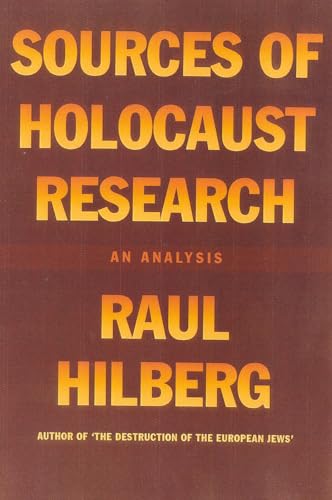 cover image SOURCES OF HOLOCAUST RESEARCH: An Analysis