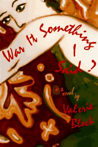 cover image Was It Something I Said?-C