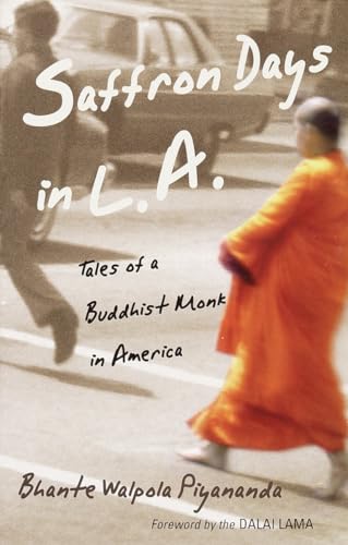 cover image SAFFRON DAYS IN L.A.: Tales of a Buddhist Monk in America