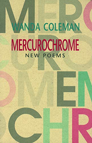 cover image MERCUROCHROME: New Poems
