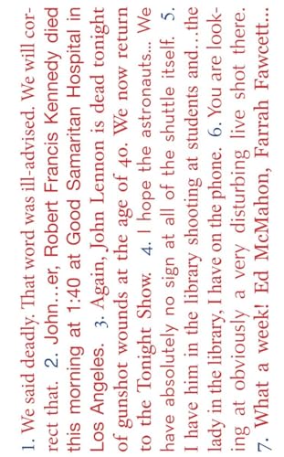 cover image Seven American Deaths and Disasters