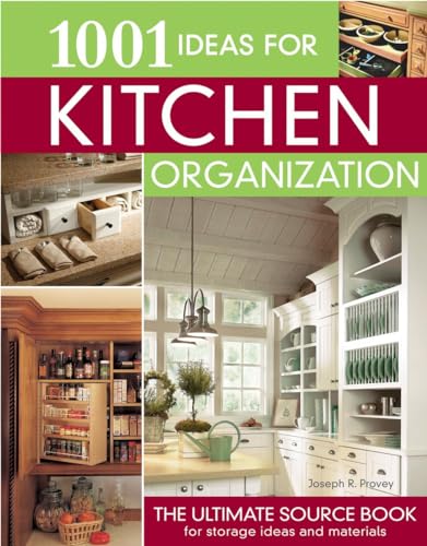 cover image 1001 Ideas For Kitchen Organization