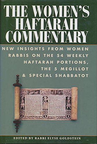 cover image THE WOMEN'S HAFTARAH COMMENTARY: New Insights from Women Rabbis on the 54 Weekly Haftarah Portions, the 5 Megillot & Special Shabbatot