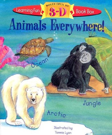 cover image Animals Everywhere!: A Learning Fun Book Box