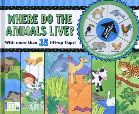 cover image Turn & Discover: Where Do the Animals Live?