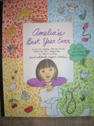 cover image Amelia's Best Year Ever: Favorite Amelia Stories from American Girl Magazine