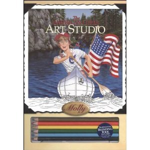 cover image American Girls Art Studio: Molly [With Blending Tool and Watercolor Pencils]