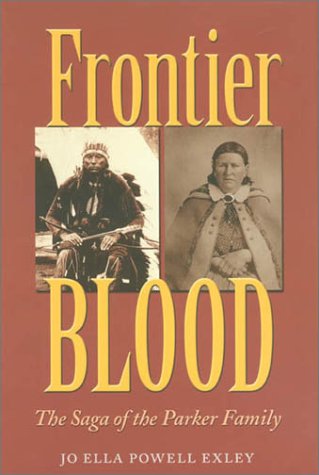 cover image FRONTIER BLOOD: The Saga of the Parker Family