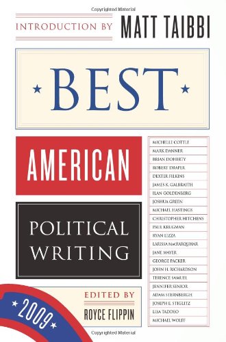 cover image Best American Political Writing 2009