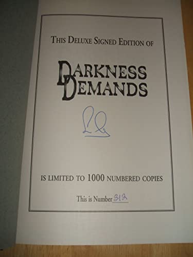 cover image Darkness Demands