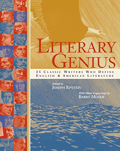 cover image Literary Genius: 25 Classic Writers Who Define English & American Literature