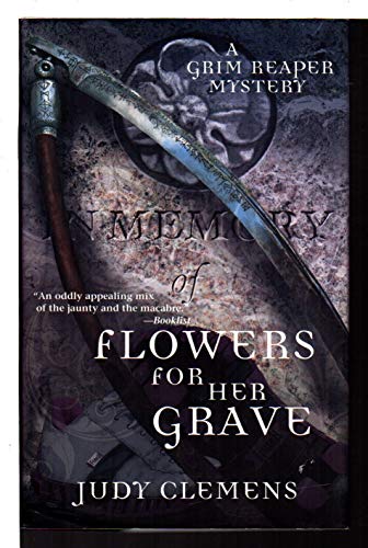 cover image Flowers for Her Grave: A Grim Reaper Mystery