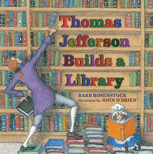 cover image Thomas Jefferson Builds a Library