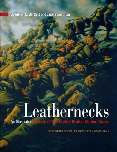 cover image Leathernecks: An Illustrated History of the United States Marine Corps
