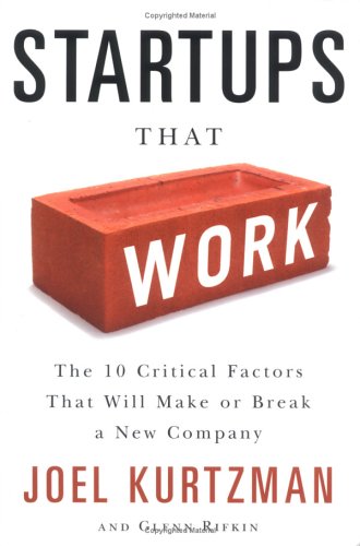 cover image Startups That Work: Surprising Research on What Makes or Breaks a New Company