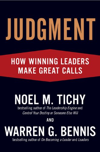 cover image Judgment: How Winning Leaders Make Great Calls