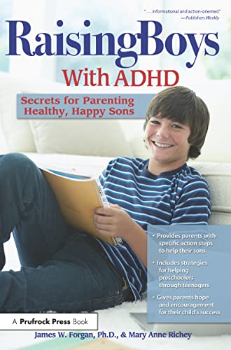 cover image Raising Boys with ADHD: Secrets for Parenting Healthy, Happy Sons