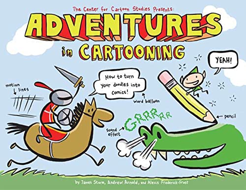 cover image Adventures in Cartooning
