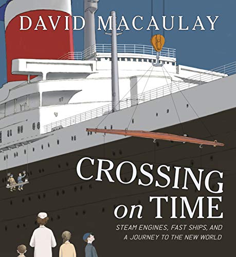 cover image Crossing on Time: Steam Engines, Fast Ships, and a Journey to the New World