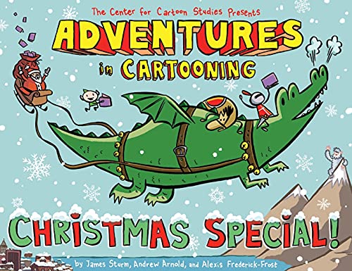cover image Adventures in Cartooning: Christmas Special